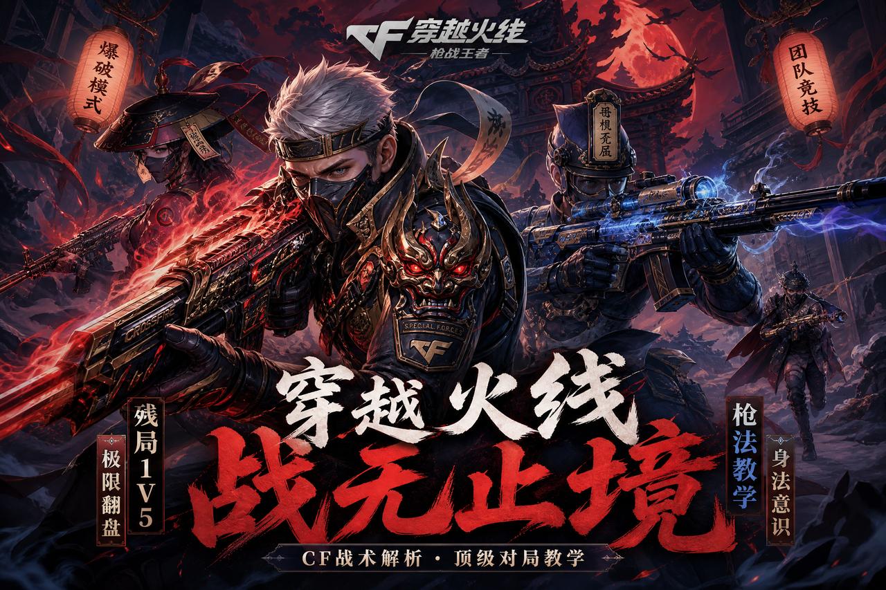 网红主播穿越火线战术视频解说