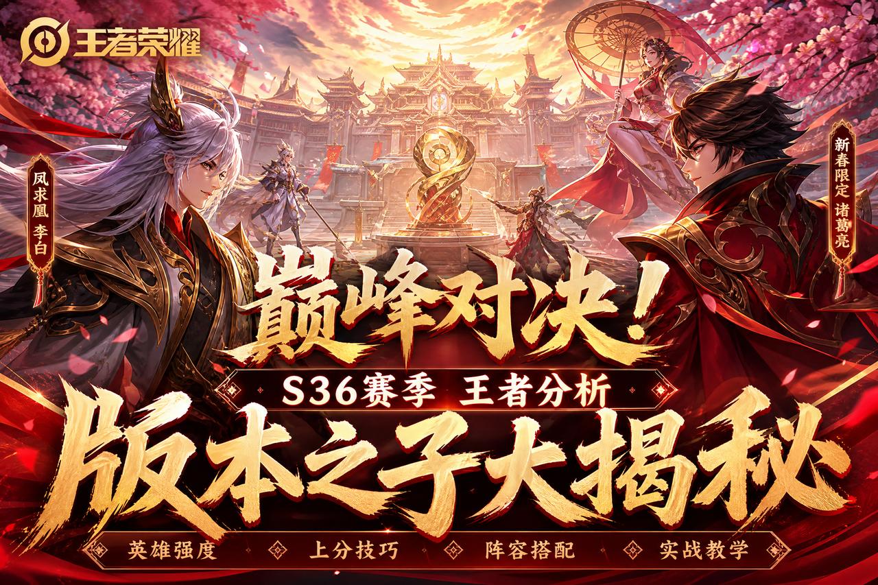 网红主播王者荣耀S36视频分析